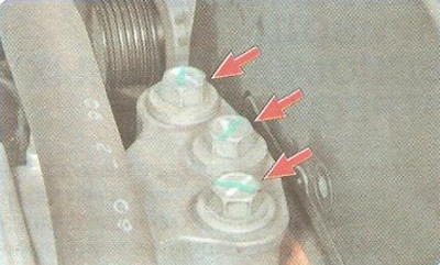 Замена ремней на Шевроле Круз 1.6 и 1.8 литра, схема расположения приводных ремней