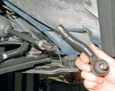 Замена рулевых тяг и наконечников на Chevrolet Lacetti