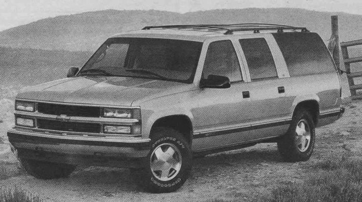 Шевроле Тахо 1998 K1500 4x4 Suburban