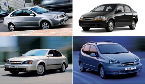 Два из этих автомобилей — Chevrolet Aveo и Lacetti — нам хорошо известны. Большой седан Evanda не…