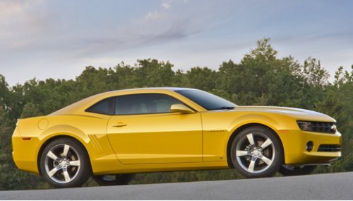 Для всех версий Chevrolet Camaro доступно 10 вариантов цветов.