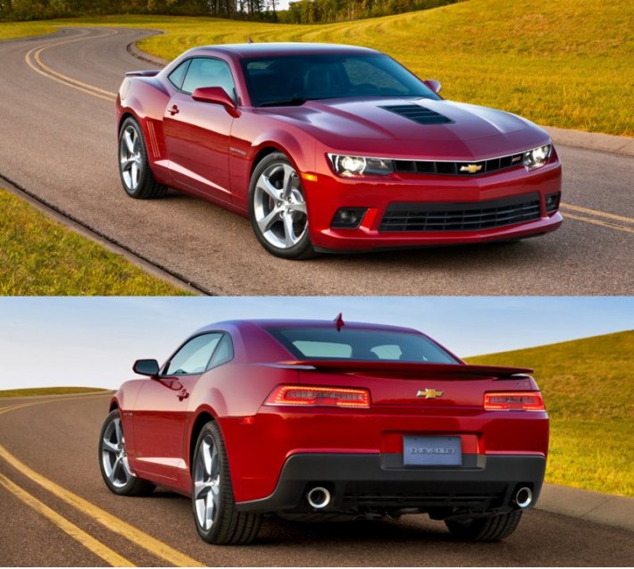 Рестайлинговые двухдверки Chevrolet Camaro (на фотографии — исполнение SS) поступят в продажу на…