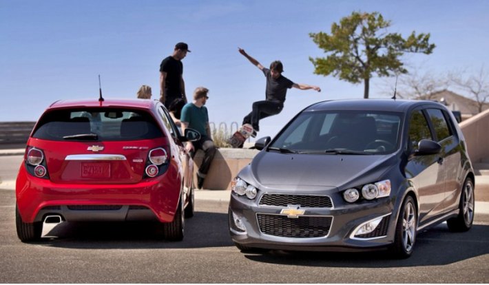 Новое поколение «заряженной» версии RS хэтча Chevrolet Sonic (у нас продается под именем Aveo)…