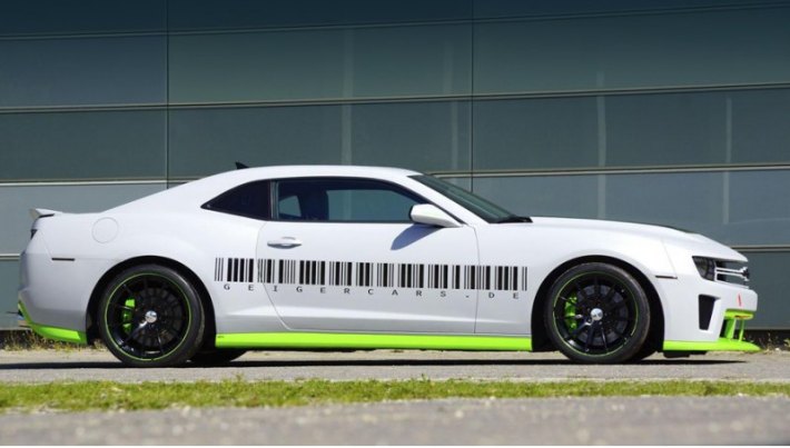 Немецкий аппарат основан на модели Camaro до рестайлинга.