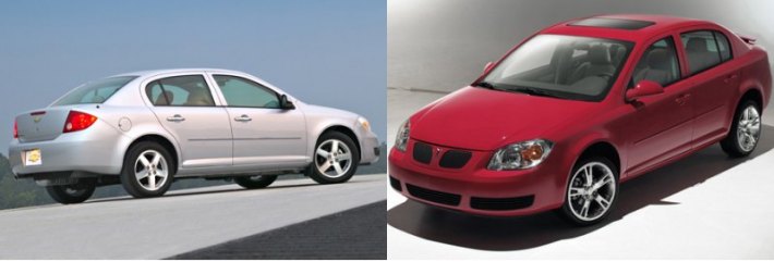 Первый Chevrolet Cobalt выпускался с 2004 по 2010 год в кузовах седан и купе и базировался на…