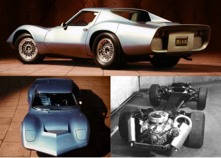 Еще в истории Корвета был такой казус: экспериментальный Chevrolet Corvette XP-819 Rear Engine…