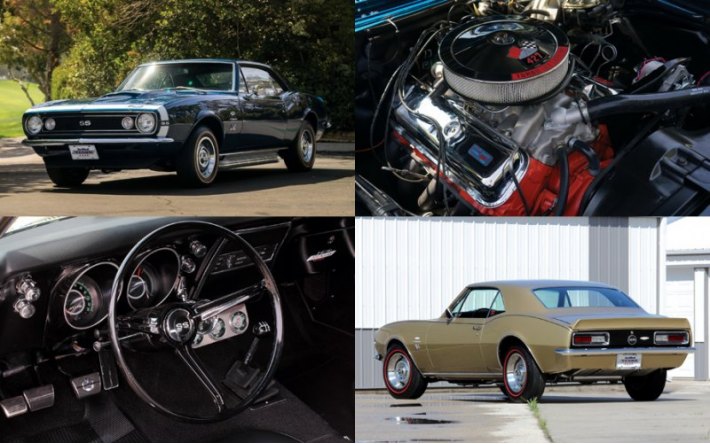 А это первый Yenko Camaro, построенный в 1967 году. Команда Дона Йенко вживила ему мотор V8 7.0 L72…