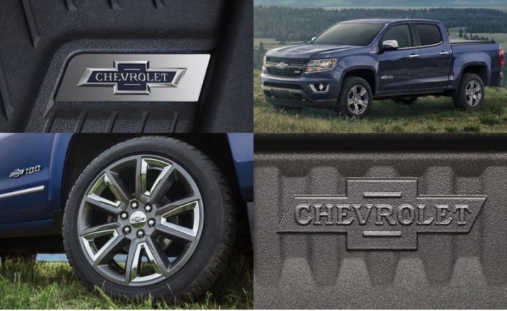 Историческая эмблема Chevrolet, шильдик «100 лет» на двери, краска Centennial Blue, задний бампер в…