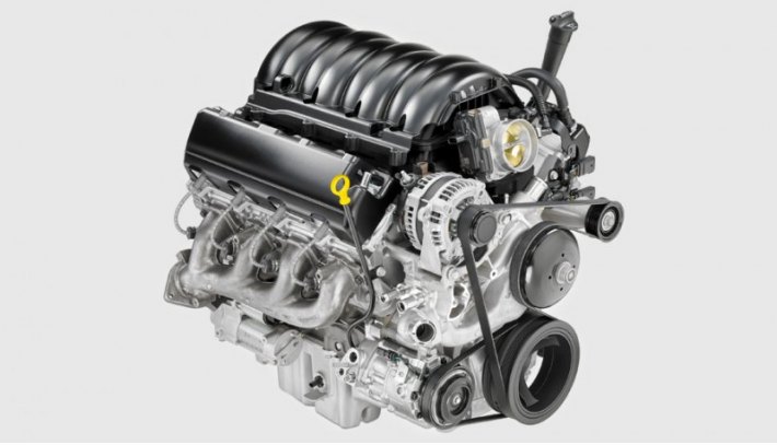 Система DFM (тут показан мотор V8 5.3 DFM) выбирает самый выгодный для текущей нагрузки и скорости…