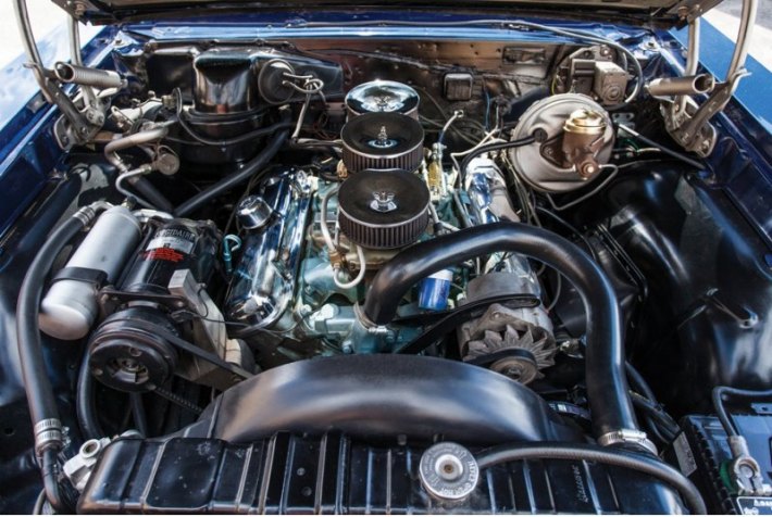 Мотор 6.4 Tri-Power на Понтиаках GTO развивал 350–366 сил (в разные годы было несколько настроек),…