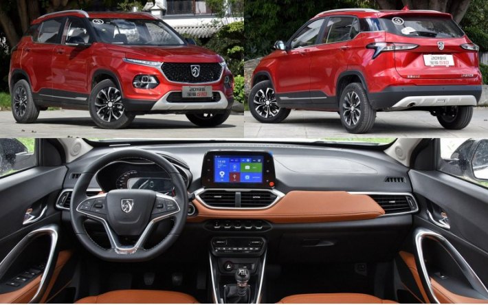 Сугубо переднеприводный Baojun 510 (4220?1740?1615 мм, база 2550) продается с февраля 2017 года. Он…