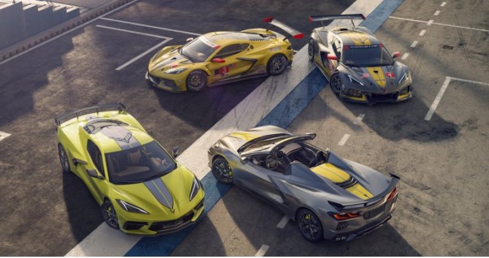 Внутри издания GTLM Championship будут желто-серый салон (цвета Strike Yellow и Sky Cool Gray),…