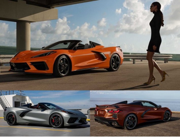 Chevrolet Corvette на очередной год тоже получил новые цвета (Amplify Orange Tintcoat, Hypersonic…