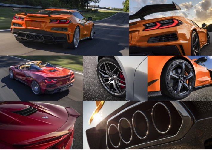 Базовыми для Z06 являются кованые колесные диски «паук» с пятью версиями внешней отделки (20/21…