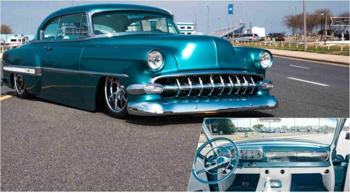 Посмотрите на уникальный рестмод Chevrolet Bel Air за 22 миллиона рублей