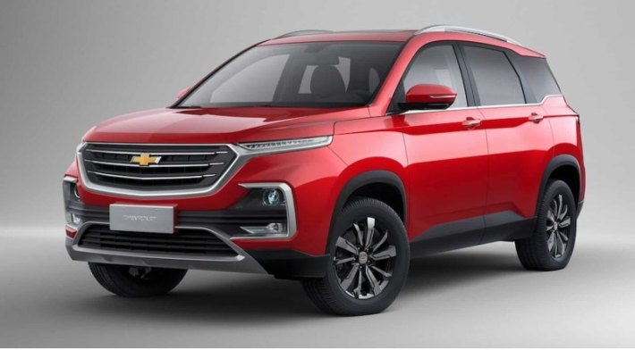 В Россию привезли новый большой кроссовер Chevrolet с китайскими корнями 
