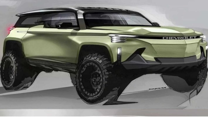 Новый Chevrolet K5 Blazer показали на первых изображениях