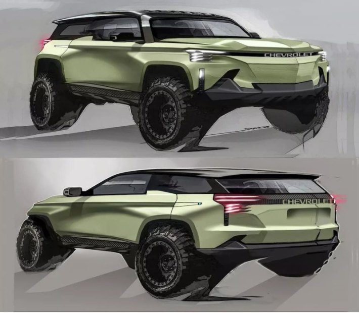 На визуализации продемонстрирован полностью электрический преемник K5 Blazer, который сохранил…
