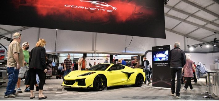 Первый Chevrolet Corvette Z06 продали на аукционе за 3,6 млн долларов