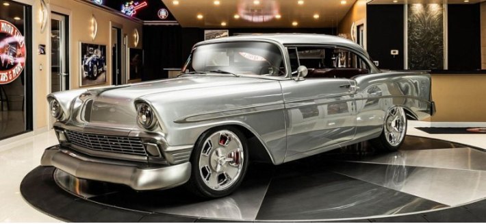На eBay продают потрясающий рестомод Chevrolet Bel-Air 1956 года за 200 тыс. долларов