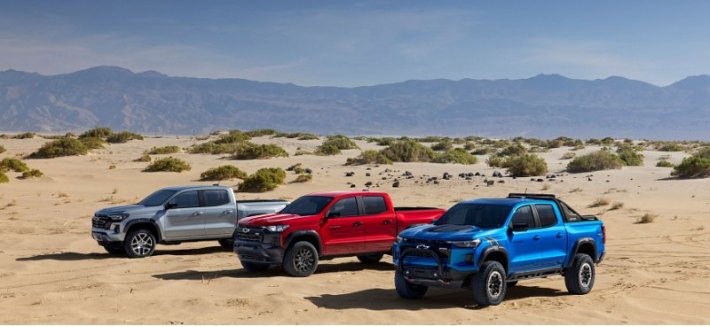 Компания General Motors представила в США новый пикап Chevrolet Colorado 2023 года