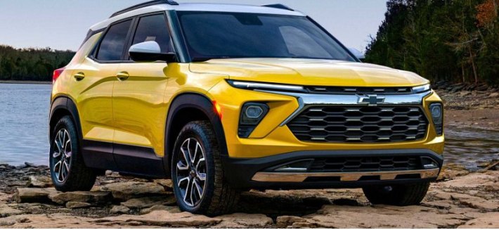 Компания Chevrolet представила обновленный кроссовер Chevrolet Trailblazer 2024 года