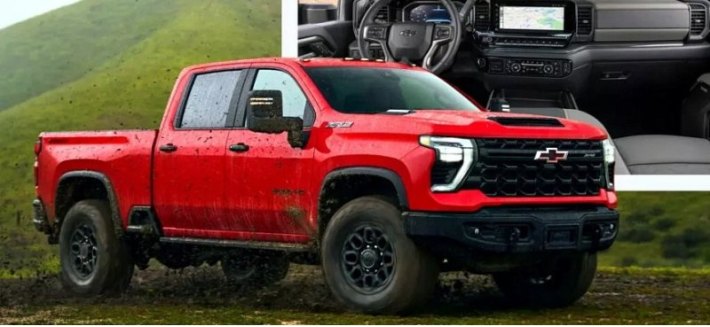Компания Chevrolet представила вседорожные пикапы Silverado HD ZR2 и HD ZR2 Bison