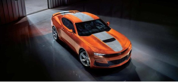 Chevrolet Camaro представлен в эксклюзивном исполнении Vivid Orange Edition