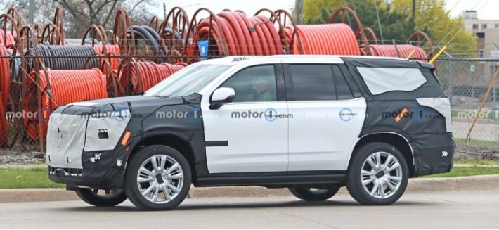 Обновленный внедорожник Chevrolet Tahoe вышел на испытания
