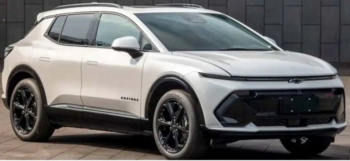 В Сети появились фотографии электрического Chevrolet Equinox в преддверии его дебюта