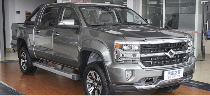 В РФ начнут продажи китайской копии Chevrolet Silverado с мотором Mitsubish