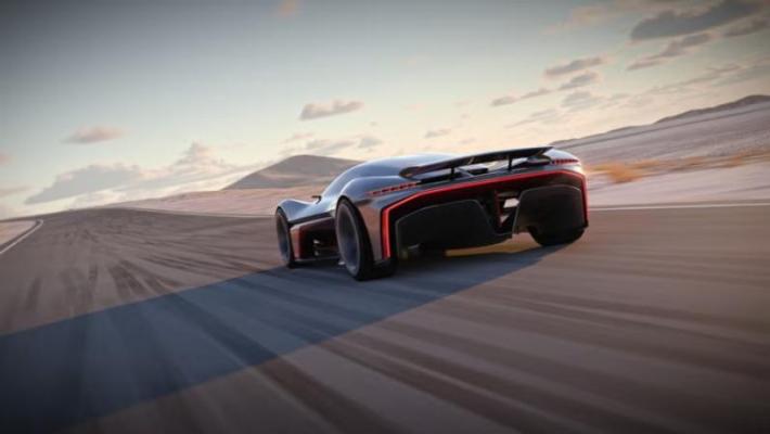 Аэродинамика играет ключевую роль в конструкции California Corvette - как можно видеть, машина…