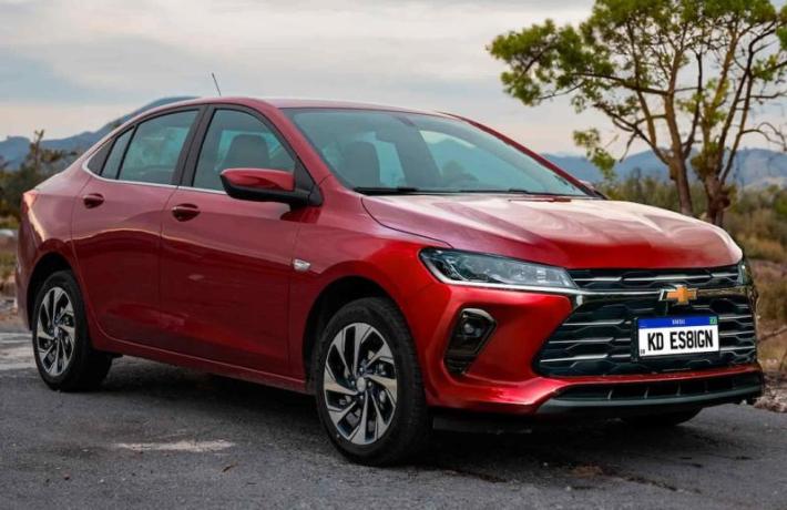Спекулятивный рендер обновленного седана Chevrolet Onix (KDesignAG)