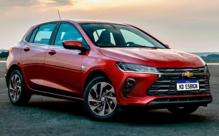 Спекулятивный рендер обновленного хэтчбека Chevrolet Onix (KDesignAG)