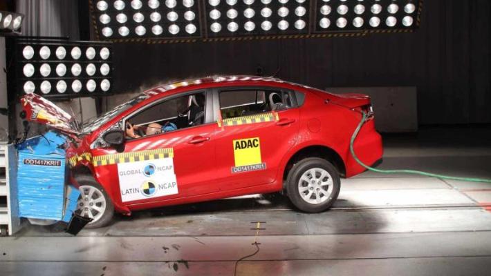 Краш-тест Chevrolet Onix в 2017 году