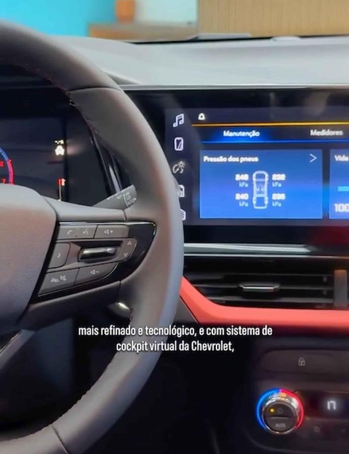 Интерьер обновленного Chevrolet Tracker