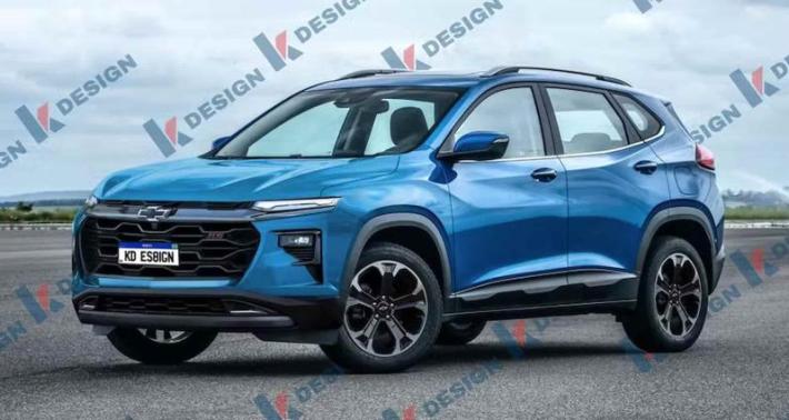 Chevrolet Tracker 2026. @Kléber Silva/KDesignAG
