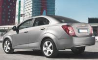 Chevrolet Aveo 2012, limuzina, pogled straga