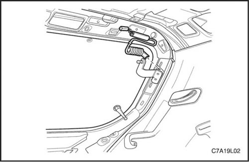 Как снять дверь шевроле каптива Tailgate glass (Chevrolet Captiva 1 2006-2018: Body: Exterior (external elements