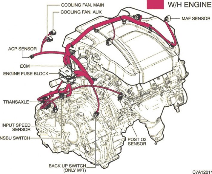 Ж/П ДВИГАТЕЛЬ (LU1)