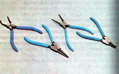 9. Клешта (бочни секачи), комбинована клешта, клешта са равним врхом.