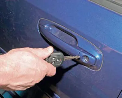 The key with remote control has a battery (inside). If the battery is discharged, it is impossible…
