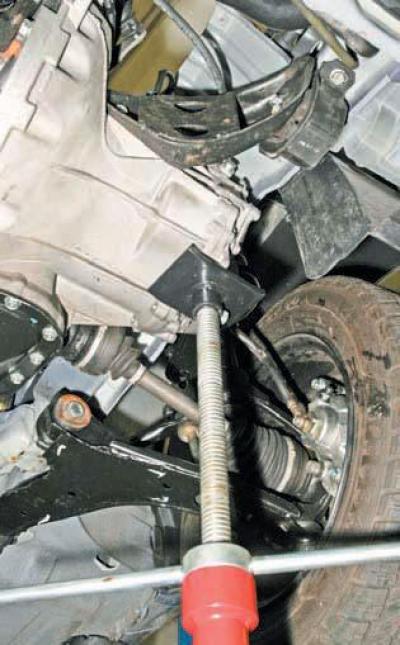 Как снять двигатель шевроле ланос Removing the power unit supports (Chevrolet Lanos T150 2002-2009: Power unit: En