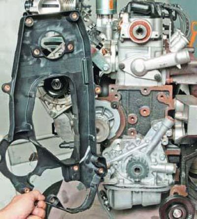 Как снять насос на нексии Removing the coolant pump (Chevrolet Lanos T150 2002-2009: Power unit: Cooling s