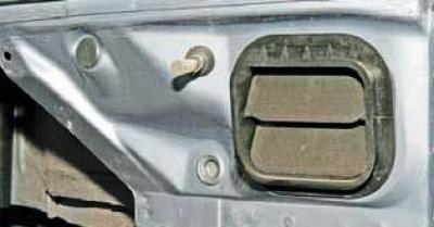 Клапан вентиляции шевроле нива где находится Description of body structure (Chevrolet Lanos T150 2002-2009: Body: Repair of b