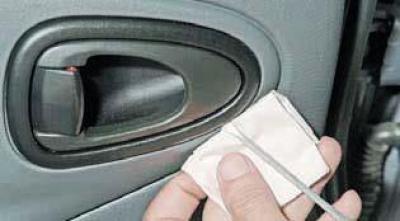 Как снять ручку двери ланос Removal of an upholstery of a back door (Chevrolet Lanos T150 2002-2009: Body: R