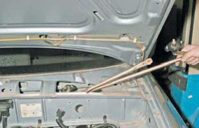 Как снять лобовое стекло ланос Removing the windshield wiper (Chevrolet Lanos T150 2002-2009: Electrical equipm