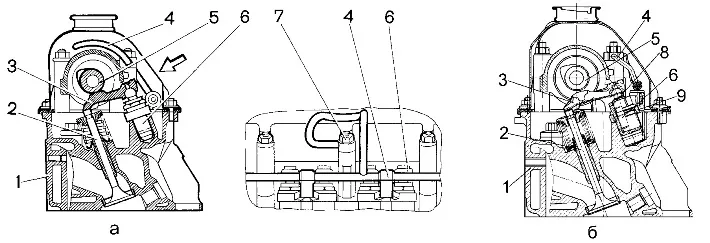2-46. Szelephajtó mechanizmus: