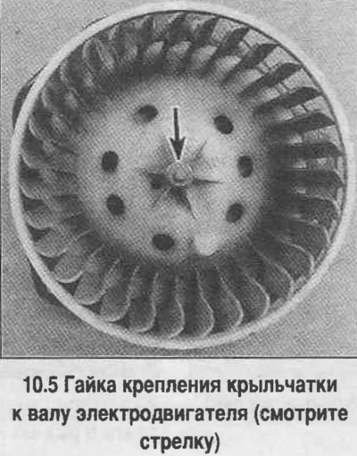 Engine cooling fan - removal, disassembly and installation (VAZ-2110 "LADA" 1995