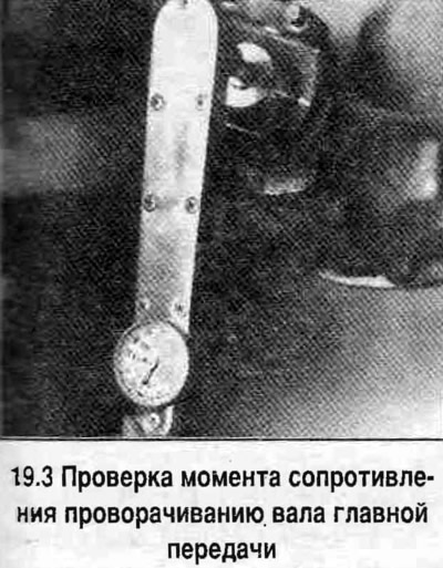 3. Калі паўвось падлозе разгружанага тыпу, то з дапамогай дынамаметрычнага ключа праверце момант…